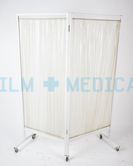 Hospital Screen with Vinyl Curtains 